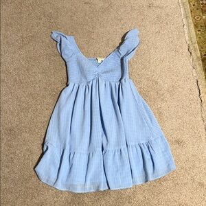 Adorable Light Blue Kids Dress